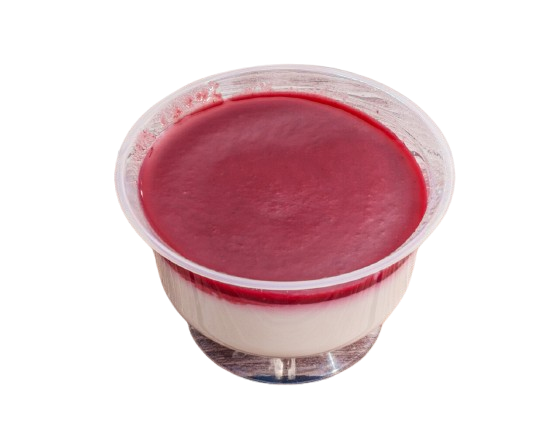 panna cotta rouge