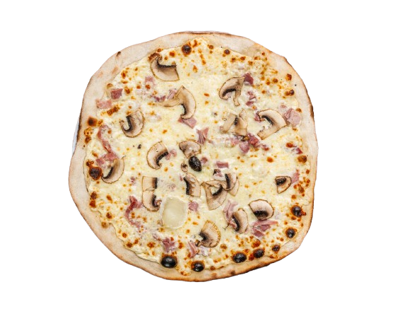 Pizza reine blanche