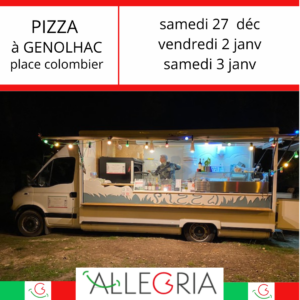 Pizza à Génolhac